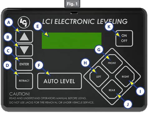 electric leveling system|lci electronic leveling system manual.